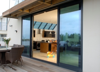 Visoglide sliding door