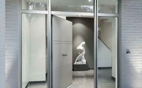 Schuco entrance door