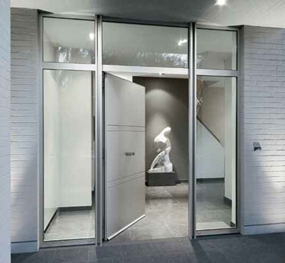 Schuco entrance door